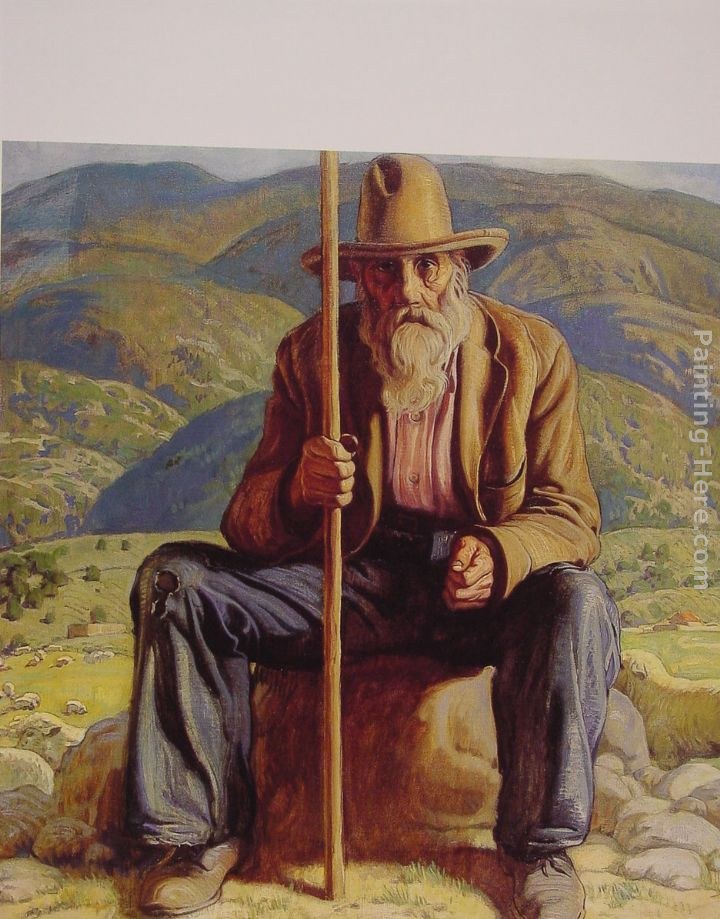 E. Martin Hennings The Sheep Herder